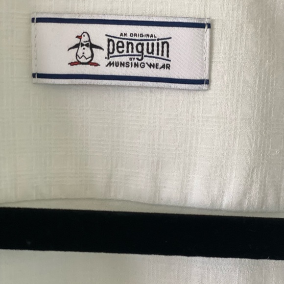 Original Penguin Crisp White Button Down Shirt size-XXL - Picture 5 of 9